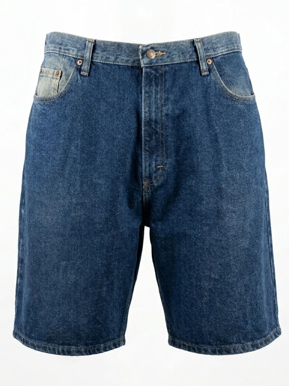 Wrangler Relaxed Fit Dark Wash Denim Shorts Jorts Size‎ 42